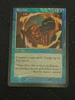 Rewind – Arena Promo (ARENA) – Foil – NM – MTG Magic the Gathering - Image 1