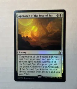 Approach of the Second Sun Foil X1 NM/M Amonkhet MTG Magic The Gathering English - Image 1