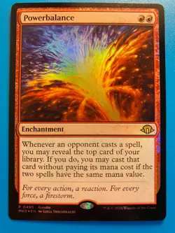 MTG 1x FOIL Powerbalance # 495 Modern Horizons 3 Magic the Gathering x1 NM - Image 1