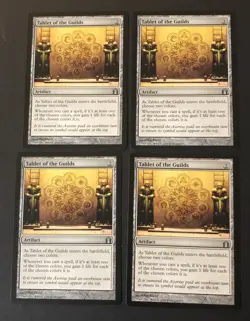 Tablet of the Guilds X4 Return to Ravnica Ex Condition see pics front / back - Image 1