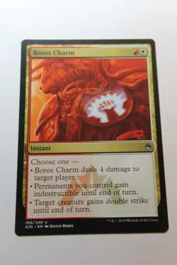 MTG Boros Charm x1- -Masters 25-Lightly Played - Image 1