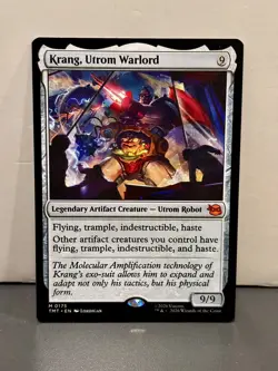 Krang, Utrom Warlord Mythic MTG Ninja Turtles M0175 NM Magic The Gathering - Image 1