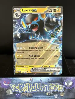 Pokemon Card Luxray ex 068/167 Twilight Masquerade Double Rare Near Mint - Image 1