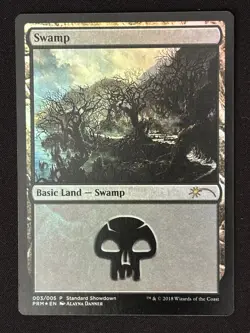 1x MTG Swamp (Alayna Danner, Foil) - Standard Showdown Promos (SSP) #3 - Magic - Image 1