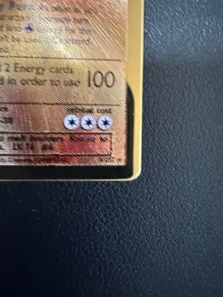 Pokemon Celebrations Charizard Gold Metal Card #4/102 Promo 25th Anniversary - Image 5