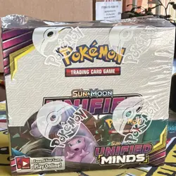 Pokemon Sun & Moon Unified Minds Sealed Booster Box English 2019 - Image 1