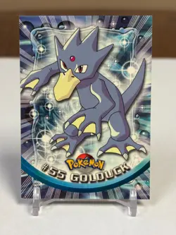 1999 Topps Pokemon #55 Golduck (TV Animation Series 1) 1st Print Blue Logo NM - Image 1
