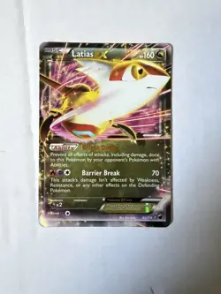Latias EX 85/116 XY Plasma Freeze Ultra Rare Holo Pokemon 2013 - Image 1