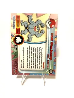 Machamp 68 - Topps Pokemon: TV Animation Edition - Black Label (NM) - Image 2