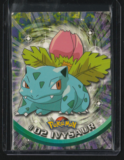 Ivysaur #2 Pokemon 1999 Topps TV Series 1 - Topps Pokemon TCG set - Ivysaur - Image 1
