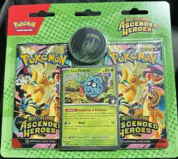 Pokemon Mega Evolution Ascended Heroes Booster Pack Erika & Tangela Promo 2023 - Image 1