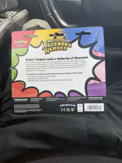 Pokemon Mega Evolution Ascended Heroes Booster Pack Erika & Tangela Promo 2023 - Image 2
