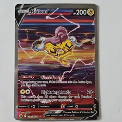 Pokemon TCG Raikou V GG41/70 Crown Zenith Ultra Rare Full Art Holo 200 HP - Image 1