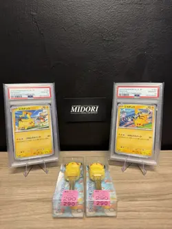 Sequential - 2023/2024 Pokemon Pikachu Gym Event Campaign PSA 10s (Japanese) - Image 1