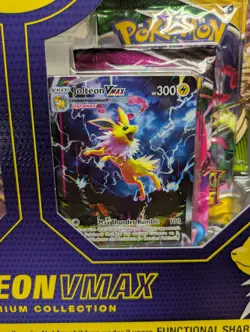 Pokemon TCG Jolteon VMAX Premium Collection Factory Sealed - Image 3