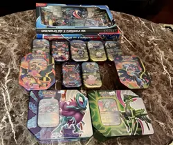 Pokemon Mixed Lot – Graded Slab, Tins, Sealed Packs, Boxes, EX/VSTAR/Holo Hits - Image 4