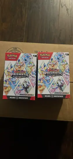 Pokemon Prismatic Evolutions Booster Bundle Box 2x - Image 1