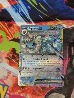 Pokemon TCG Prismatische Entwicklungen Aquana EX PRE 023/131 Deutsch NM - Image 1
