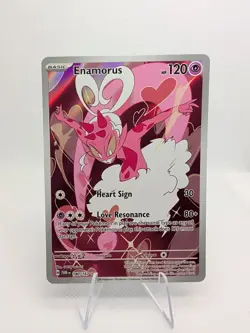 Enamorus 180/167 Pokemon Twilight Masquerade Illustration Rare Full Art NM - Image 1