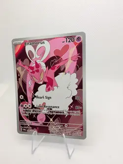 Enamorus 180/167 Pokemon Twilight Masquerade Illustration Rare Full Art NM - Image 3