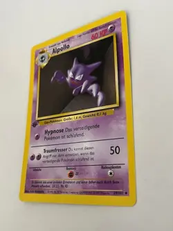 1st Edition Alpollo Haunter 29/102 German Base Set WOTC Pokemon Rare NM - Image 2