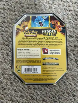 Charizard Hidden Fates Tin & Mew V Max Tin (2 Pokemon Tin Lot) Factory Sealed - Image 3