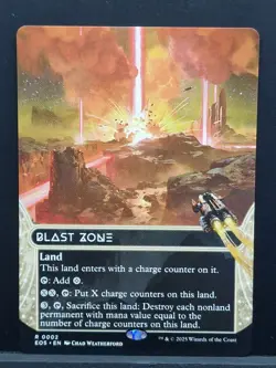 MTG - Blast Zone - Stellar Sights - Edge of Eternities - Magic the Gathering - Image 1