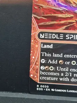 Needle Spires (0030) (Borderless) MTG [Edge of Eternities: Stellar Sights] - Image 4