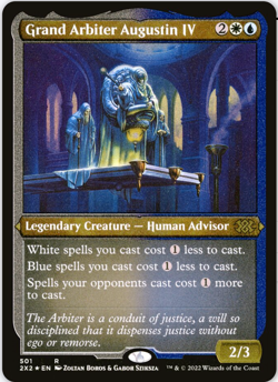 Grand Arbiter Augustin IV - Fallout FOIL, Etched, Borderles, Mix and Match - MtG - Image 3