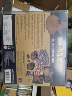 Pokemon TCG Shining Fates ETB Elite Trainer Box New Sealed - Image 2