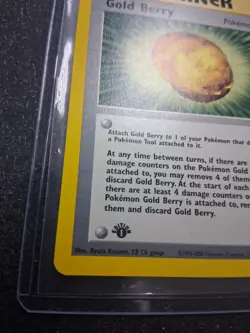 Pokemon TCG 1st Edition Gold Berry 93/111 - Neo Genesis - Near Mint - Image 3