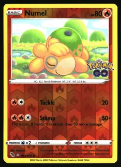 Pokemon GO #013/078 Numel (Peelable Ditto) - Image 1