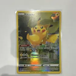 Pokemon TCG Pikachu GG30/GG70 Crown Zenith Galarian Gallery Ultra Rare Holo 60 … - Image 1
