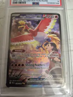 2025 Ethan's Ho-Oh ex 230/182 Sv10: Destined Rivals Holo Psa 9 💎 Pokemon - Image 1