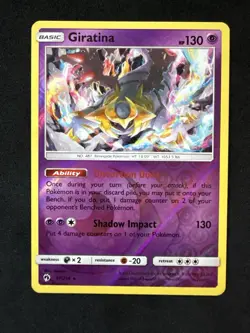 Giratina 97/214 Reverse Holofoil | Pokemon Sun & Moon Lost Thunder | NM - Image 1