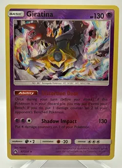 Giratina 97/214 Reverse Holofoil | Pokemon Sun & Moon Lost Thunder | NM - Image 5