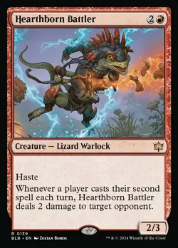 MTG - Hearthborn Battler - Bloomburrow - X1 - (NM) - - Image 1
