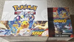 Pokemon Scarlet & Violet Surging Sparks Booster Bundle Box Pikachu Latias 2x 20… - Image 1
