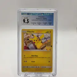 Pokemon Pikachu 25/25 McDonald's Collection 2021 Non Holo CGC 9.5 Gem Mint - Image 1