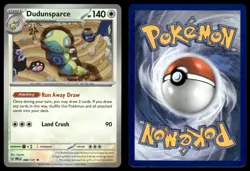 DUDUNSPARCE (POKE BALL) 080/131 HOLO SV: PRISMATIC EVOLUTIONS POKEMON NM - Image 1