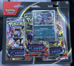 Pokemon TCG: Phantasmal Flames - Sneasel + Weavile 3-Pack Blister (Set of 2) - Image 3