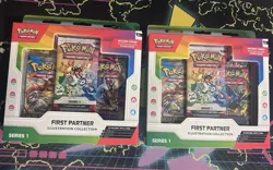 Pokemon TCG First Partner Illustration Collection Series 1 Sealed X 2 - Image 1