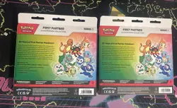 Pokemon TCG First Partner Illustration Collection Series 1 Sealed X 2 - Image 2