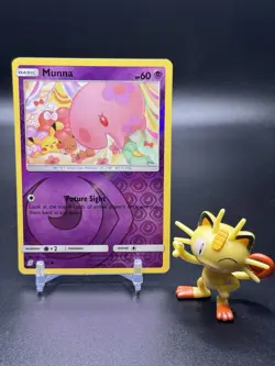 Munna 88/236 Pokemon Sm-Unified Minds Reverse Holo - NM - Image 1