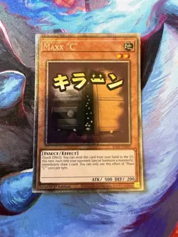 Yu-Gi-Oh! Maxx "C" *STARLIGHT RARE (STAMP)* RA05-EN089 1st Edition NM/M - Image 1