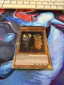 Yu-Gi-Oh! Maxx "C" *STARLIGHT RARE (STAMP)* RA05-EN089 1st Edition NM/M - Image 2