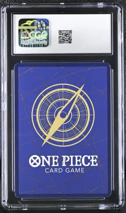 One Piece CCG Monkey.D.Luffy Treasure Booster Super Rare Promo ST10-006 CGC 10 - Image 2