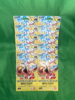 One Piece OP15/EB04 Adventure on KAMI’S Island 10 Booster Packs English Sealed - Image 2