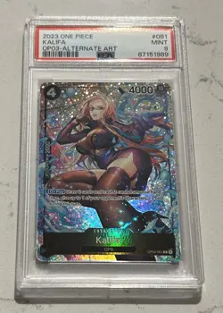 Kalifa (Alternate Art) OP03-081 Pillars of Strength PSA 9 - Image 2