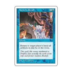 WOTC MtG 5th Ed Hurkyl's Recall (R) EX - Image 1